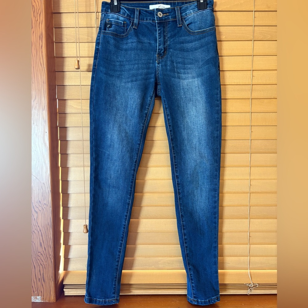 KanCan NWOT Deep Blue Skinny Jeans/ 5 pockets Size 5/26